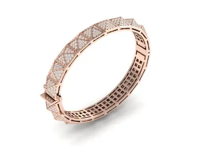 Women Bracelet 3D print model 4