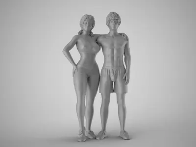 Cheek by Jowl 3D print model