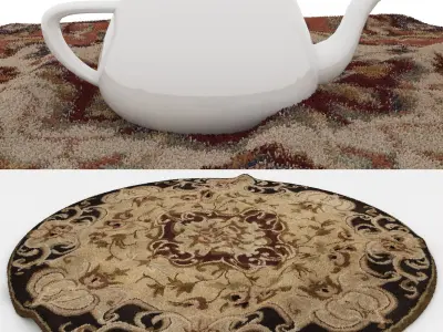Rugs No 618 Low-poly 3D model