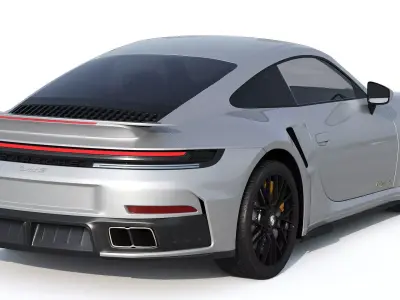 Porsche 911 Turbo S 2026 3D model