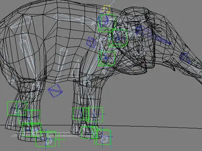 SUPERB LOW-POLY ELEPHANT - 3d model Low-poly 3D model