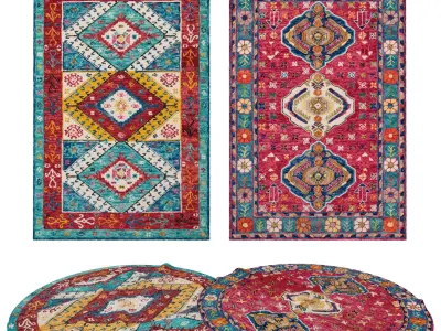 Rugs No 274 Low-poly 3D model