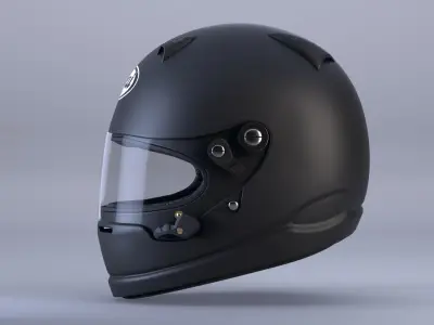 Arai GP6 Helmet 3D model