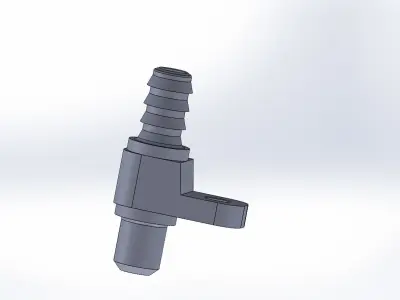 15226661 axle tube fitting astra H 3D print model
