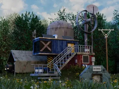 Base Survival 3D model