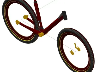Bike MTB 26 Vi Free 3D model
