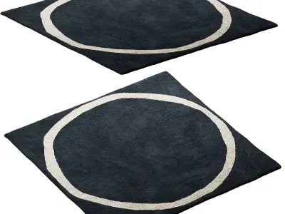 208 rugs and carpets 02 aros square by nanimarquina 3D model