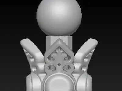 SAMRUK - Monument in the city of Qazaqstan 3D model