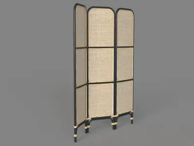 Rattan Partition Romeo 3D model