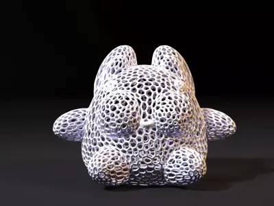 Cat ball 3D print model