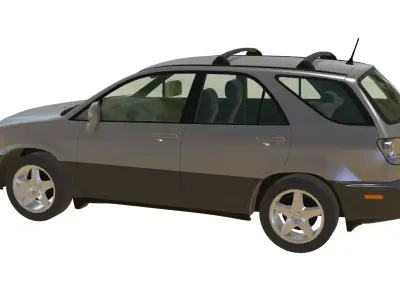 LEXUS RX300 2002 Low-poly 3D model
