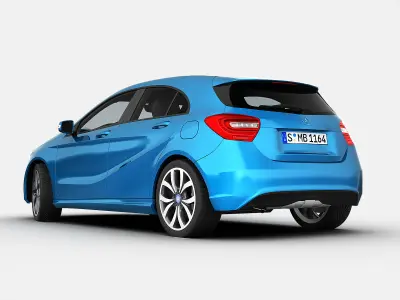 Mercedes Benz A Class 2013 3D model