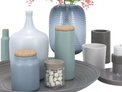 Table Decor 3D model