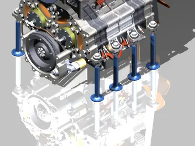 Rotary engine  3D print model