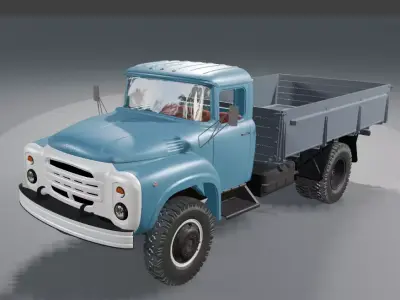zil 130 3D print model