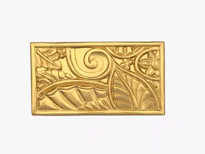 Classic decor ornament 246 3D model