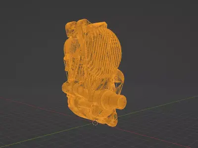 Shimano Drive Motor  3D model