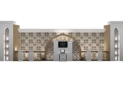  Booth Exhibition Stand a560b 3D model