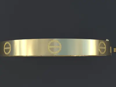7 mm bracelet    3D print model