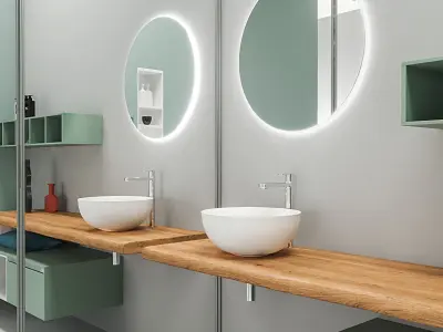 Bathroom furniture set Arcom Escape 4 3D model