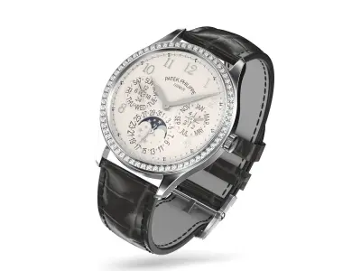 Patek Philippe 7140G Grand Complications Silver 3D model