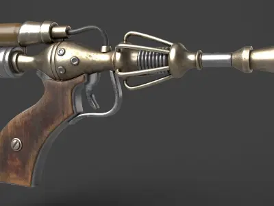 Fantasy Gun 18 3D model