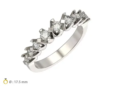 N234 Jewelry ring 3D print model