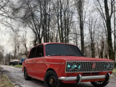 Old Soviet Car Set  vaz 2106 3D model 3D model