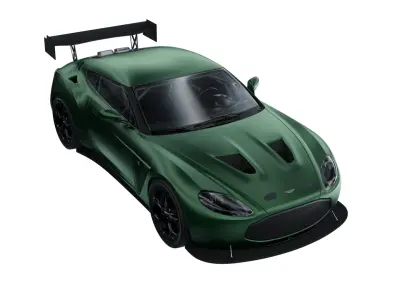 Aston Martin - 2011 - V12 Zagato Villa Este 3D model