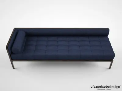 Luisa Piexoto Diamond bench 3D model