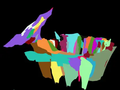 Stone Snow Plains - Hang Hole 02 3D model