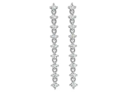 Diamond Shoulderdust Earring 4609 3D print model
