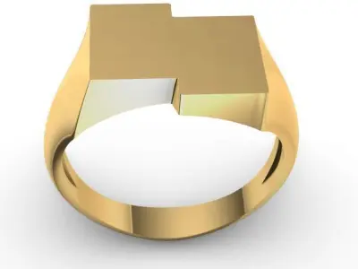 signet ring model Free 3D print model