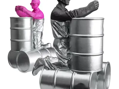 Willy Verginer After industry variaton Low-poly 3D model