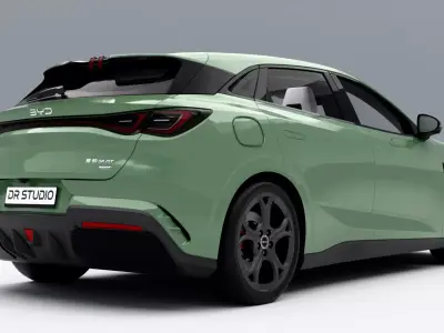 BYD Seal 06 GT 2024 Low-poly 3D model