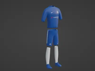 Chelsea Sportwear Low-poly 3D model