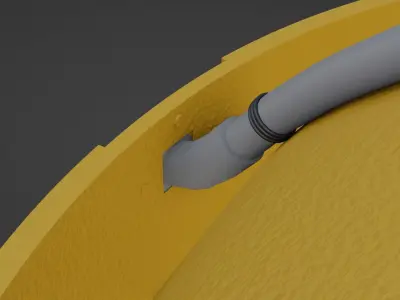ICPS - Rocket Second Stage 3D model
