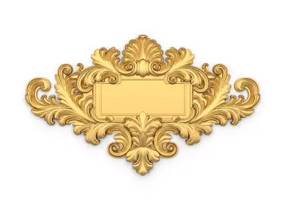 carved classic decorative ornament cnc 3d printing stl 50 3D print model