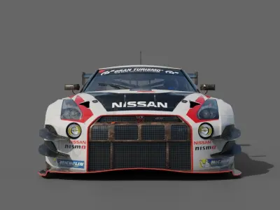 Nissan Nismo GT3 3D Car Model 3D model
