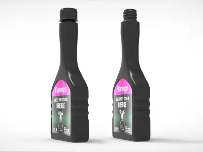 Diesel fuel Bottle 3D model