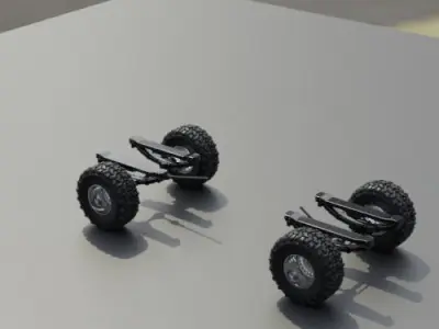 LIFT KIT 02A-2 LEAF SPRINGS 3D print model
