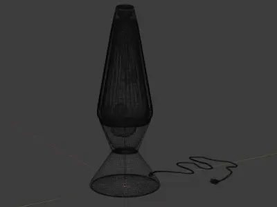 Lava Lamp - High Quality  - Animated 3D model