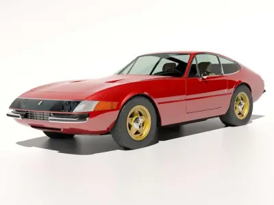 Ferrari 365 GTB 4 Daytona 3D model