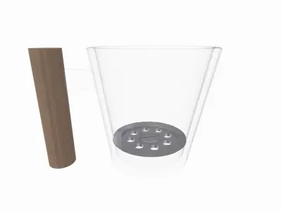 Mug with Drain Cover for Pure Sip 3D print model