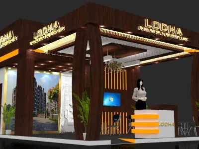 Exhibition Stall 3D model
