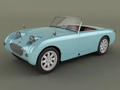 Austin-Healey Sprite Mk1 3D model