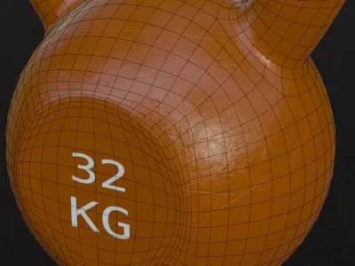 Kettlebell Weight 3D model