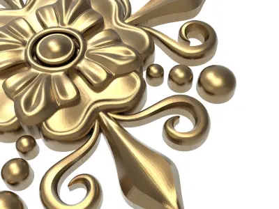  decorative pattern ready for 3D printing 3D model 363