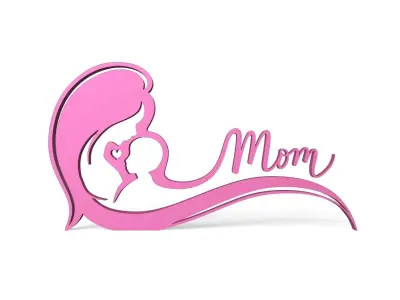 Mom - Living Room Item Decor - Printable Gift 3D print model