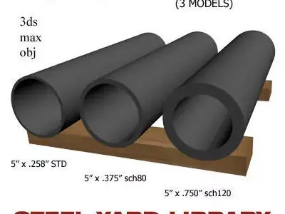 5in Pipe 3D model
